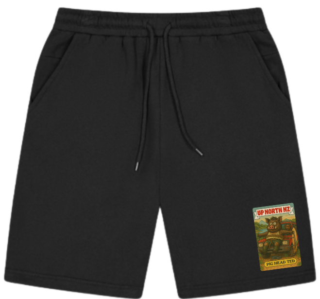 UpNorth Pig Head Ted Shorts