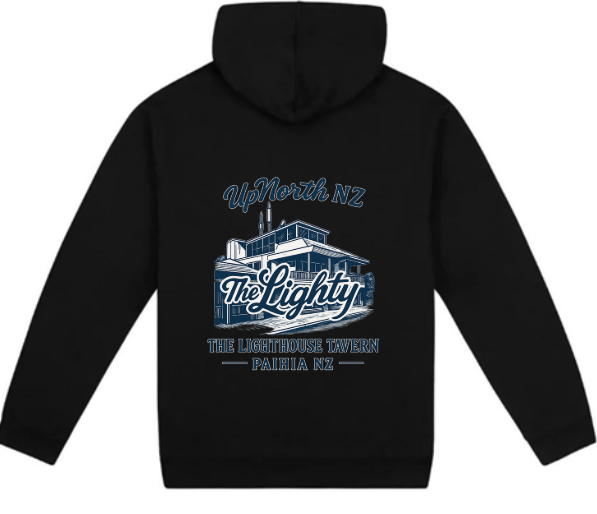 Edge Hoodie 280gsm Pahia Lighthouse