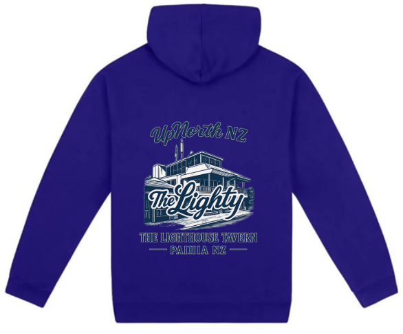 Edge Hoodie 280gsm Pahia Lighthouse