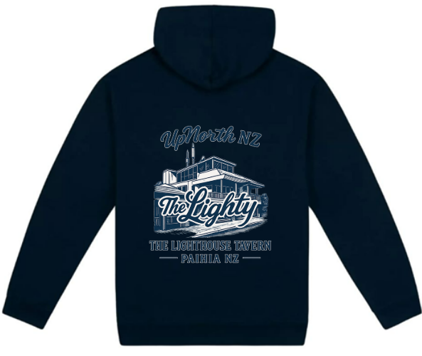 Edge Hoodie 280gsm Pahia Lighthouse