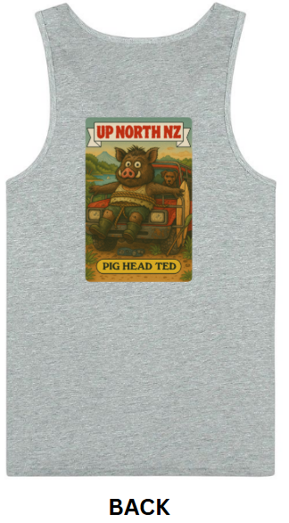 UpNorth Singlet Pig Head Ted