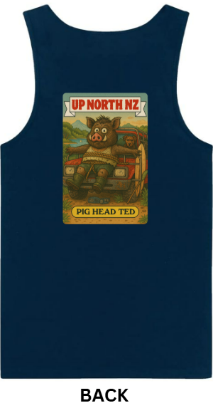 UpNorth Singlet Pig Head Ted