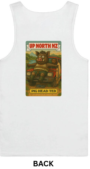 UpNorth Singlet Pig Head Ted