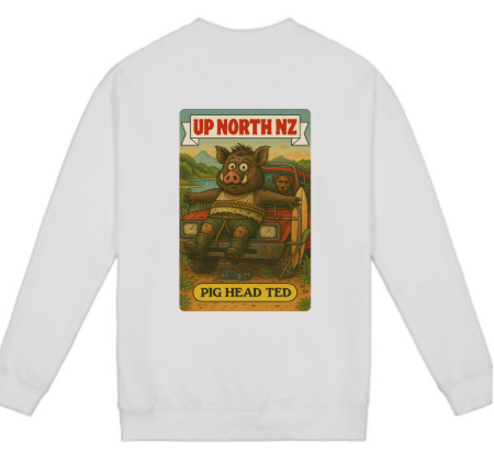 UpNorth Sweater Pig Head Ted