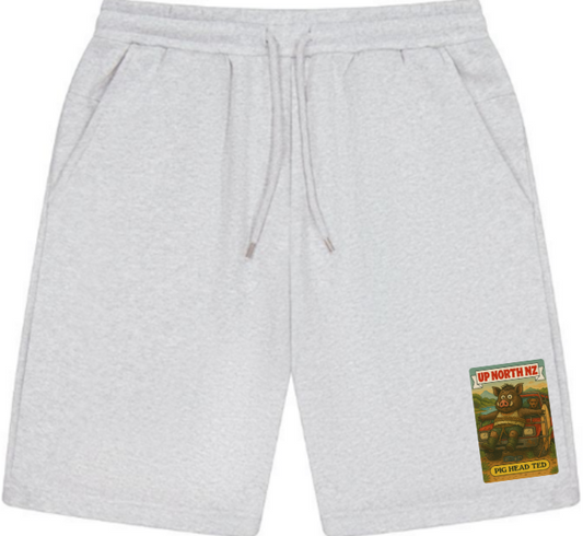 UpNorth Pig Head Ted Shorts