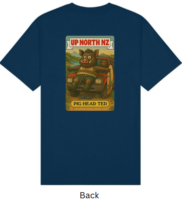 UpNorth Pig Head Ted Tee