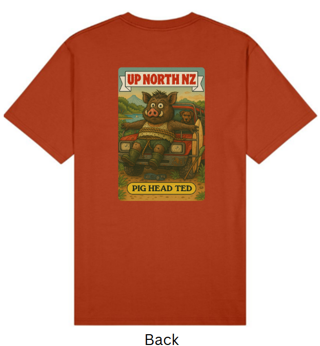 UpNorth Pig Head Ted Tee