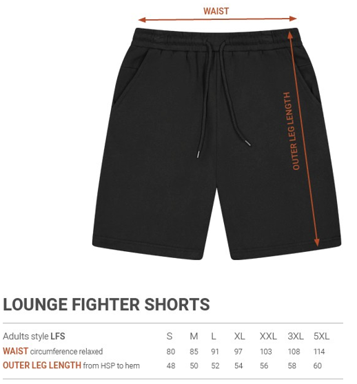 Lounge Fighter Short Paura Bay