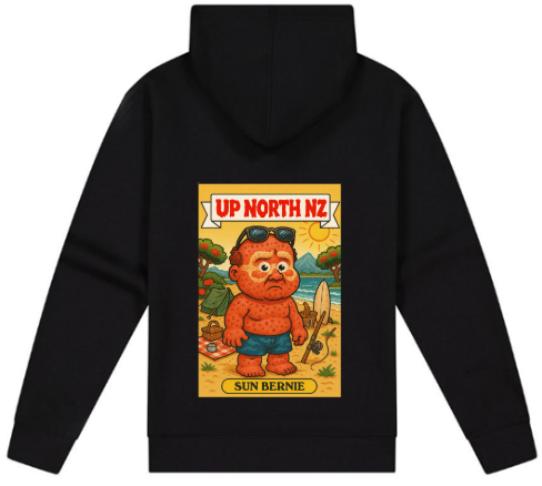 Campfire Zip Hoodie Sun Bernie