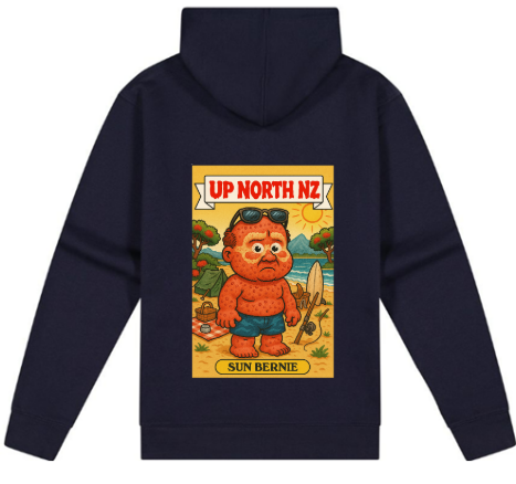Campfire Zip Hoodie Sun Bernie