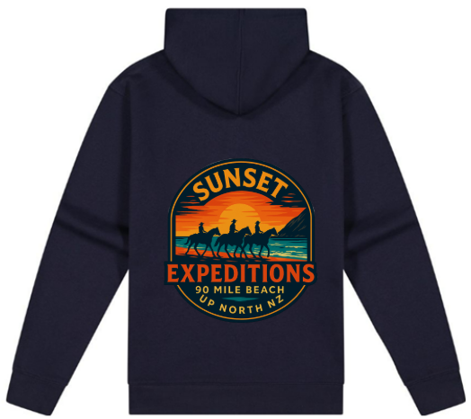Campfire Zip Hoodie 90 Mile Beach