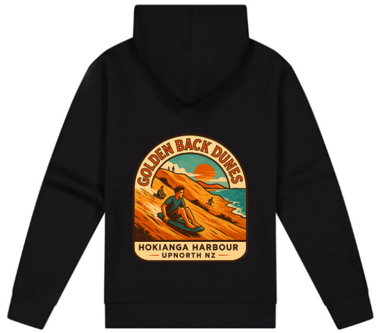 Campfire Zip Hoodie Hokianga Harbour