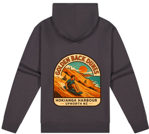 Campfire Zip Hoodie Hokianga Harbour