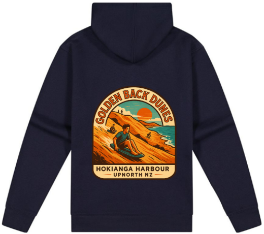 Campfire Zip Hoodie Hokianga Harbour
