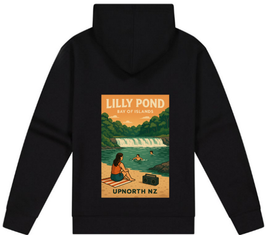 Campfire Zip Hoodie Lilly Pond