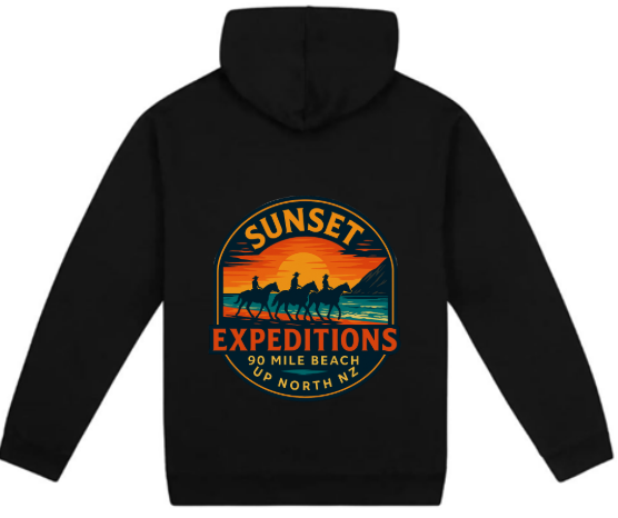 Edge Hoodie 280gsm 90 Mile beach