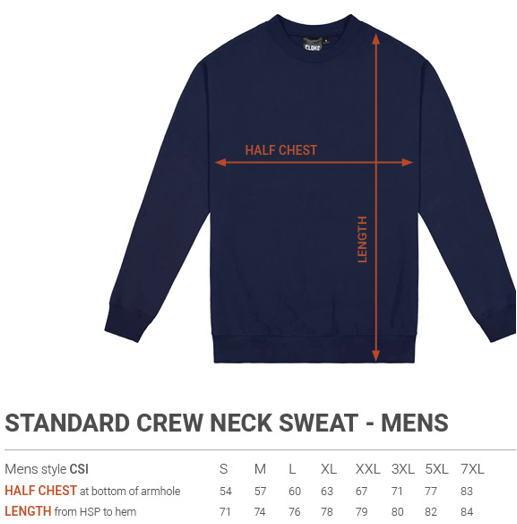 Standard Crew Neck Sweat Billy Bush