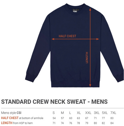 Standard Crew Neck Sweat Billy Bush