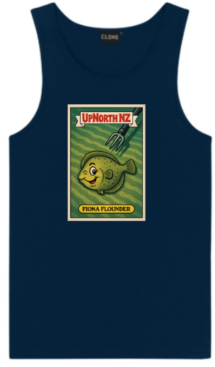FIONA FLOUNDER — Up North NZ Apparel