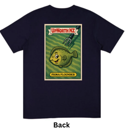 FIONA FLOUNDER — Up North NZ Apparel
