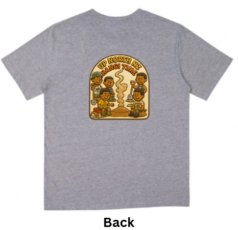 HANGI TEE — Up North NZ Apparel