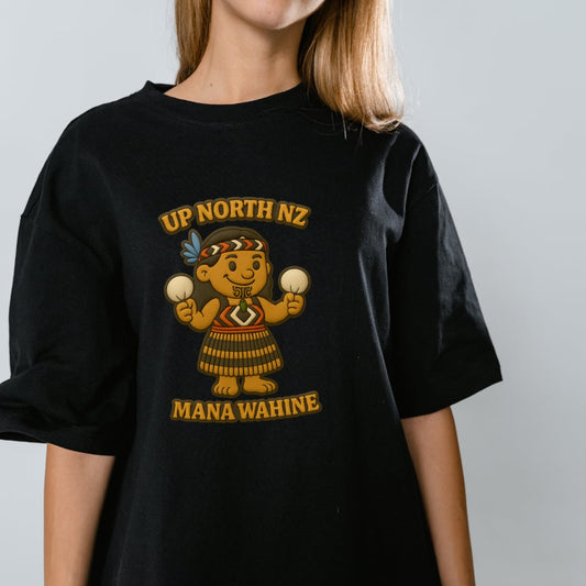 Mana Wahine Tee - Waitangi Sale