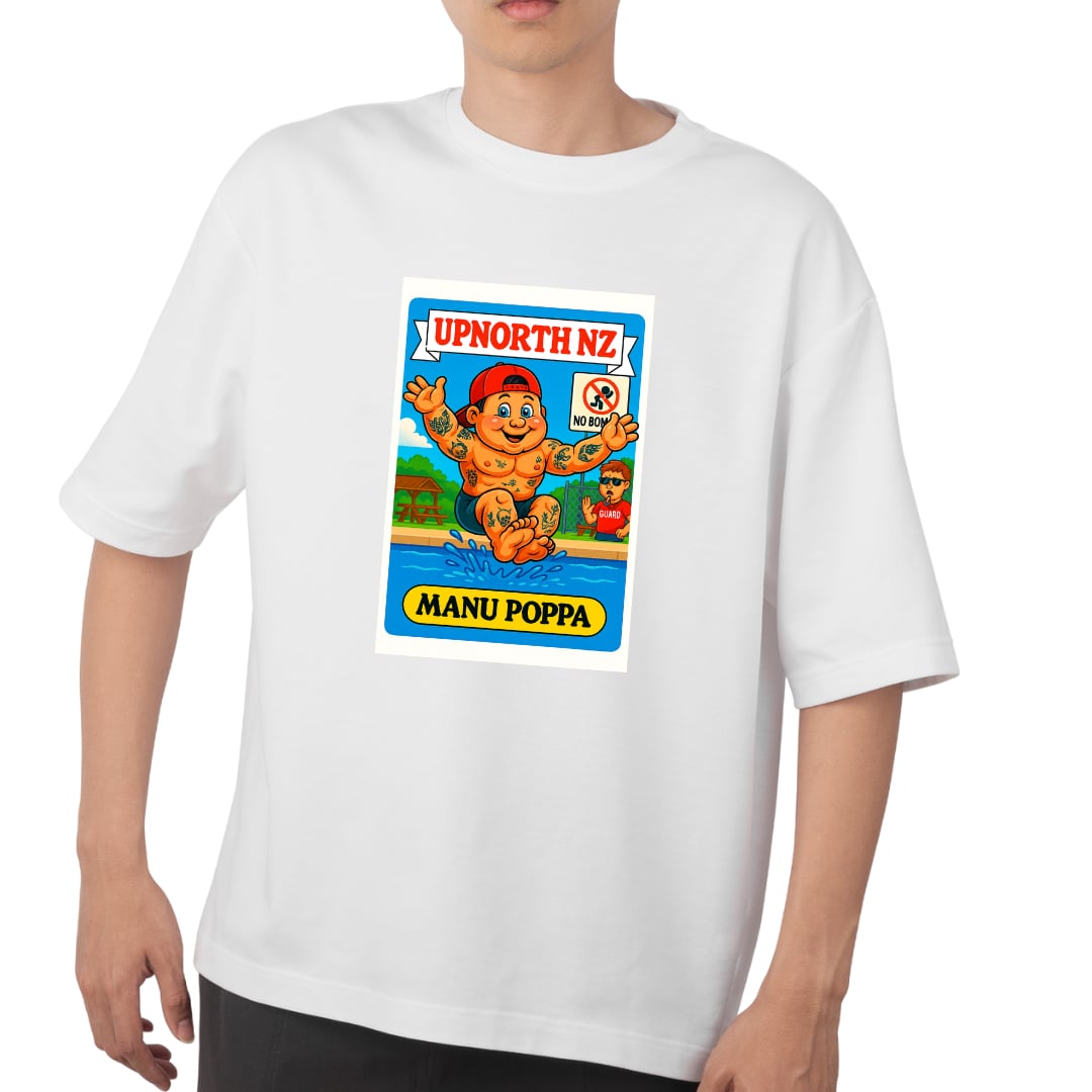 Manu Poppa Tee - Waitangi Sale