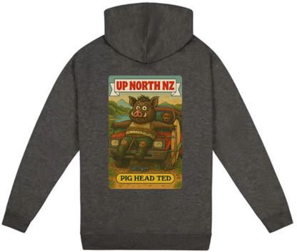 UpNorth Hoodie Pig Head Ted