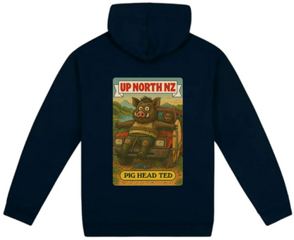 UpNorth Hoodie Pig Head Ted