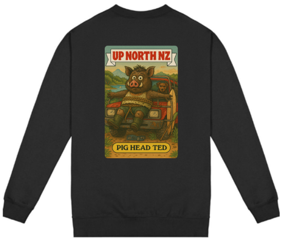 UpNorth Sweater Pig Head Ted