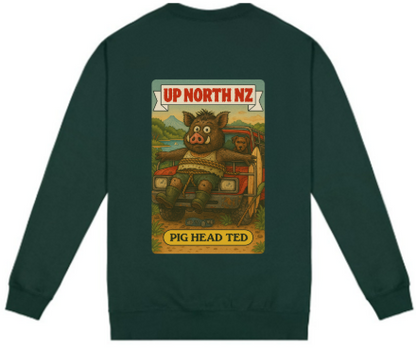 UpNorth Sweater Pig Head Ted