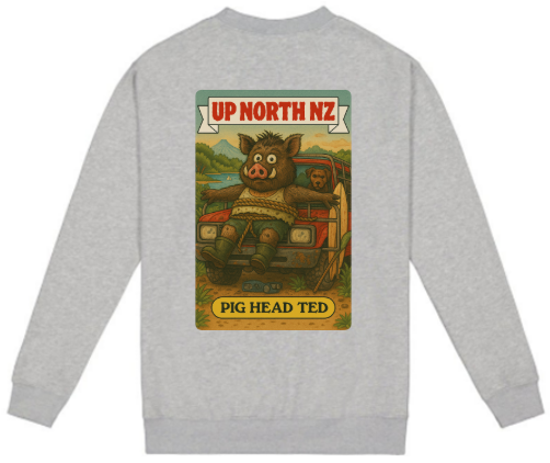 UpNorth Sweater Pig Head Ted