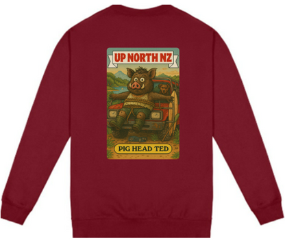 UpNorth Sweater Pig Head Ted