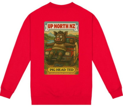 UpNorth Sweater Pig Head Ted