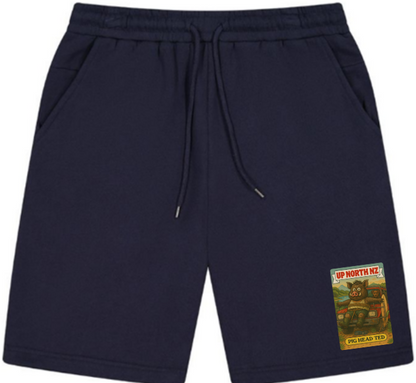 UpNorth Pig Head Ted Shorts