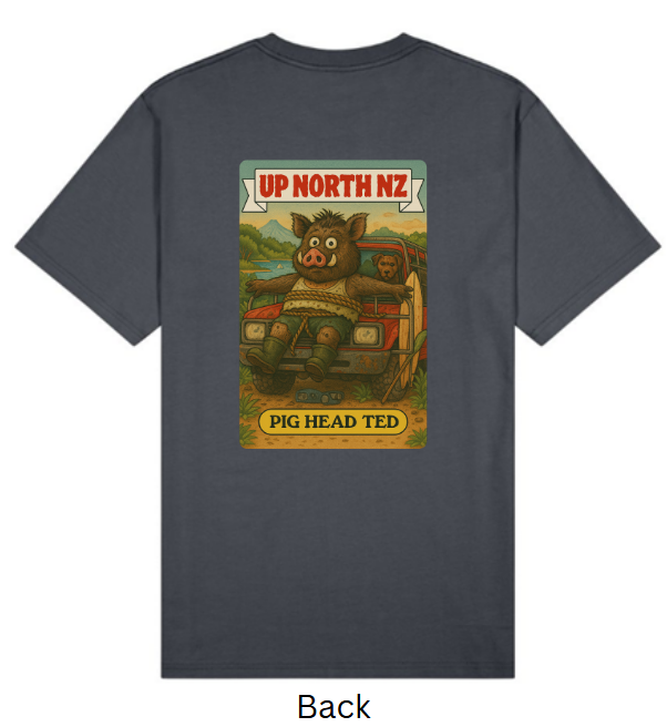UpNorth Pig Head Ted Tee