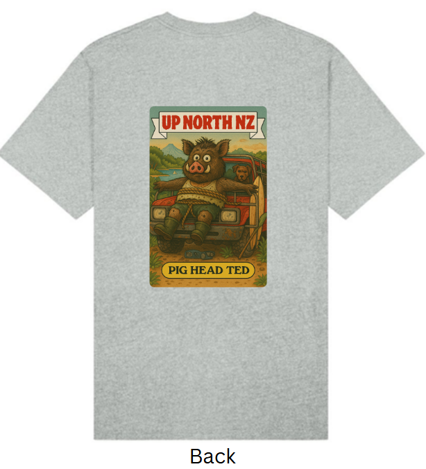 UpNorth Pig Head Ted Tee