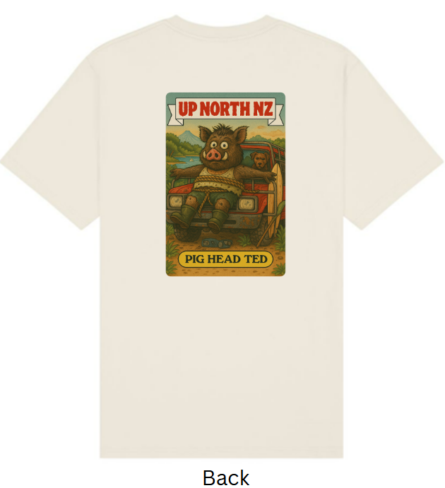 UpNorth Pig Head Ted Tee