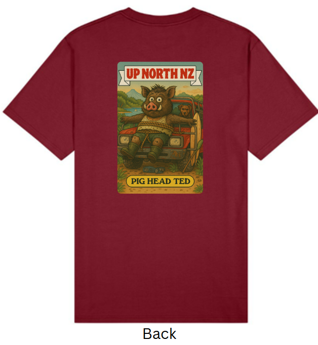 UpNorth Pig Head Ted Tee