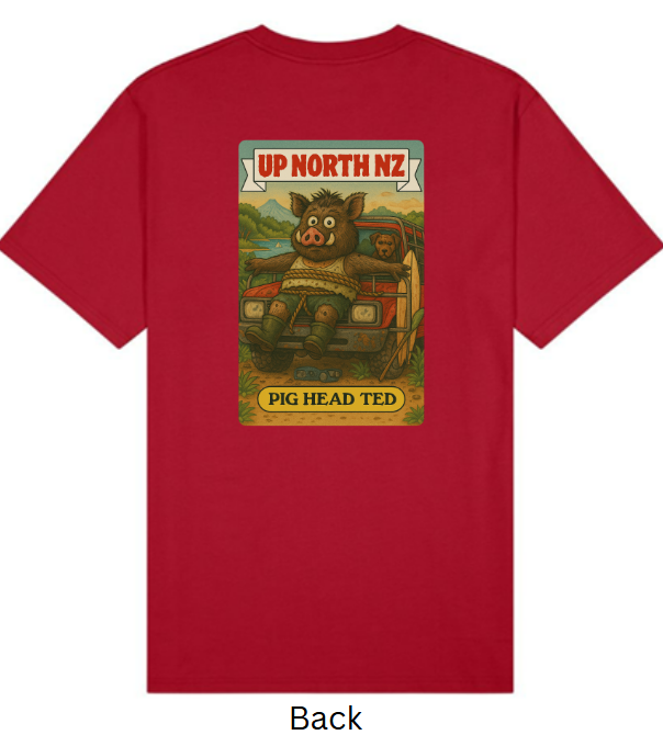 UpNorth Pig Head Ted Tee