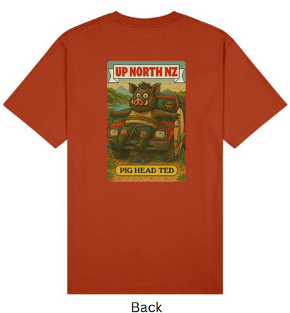 UpNorth Pig Head Ted Tee