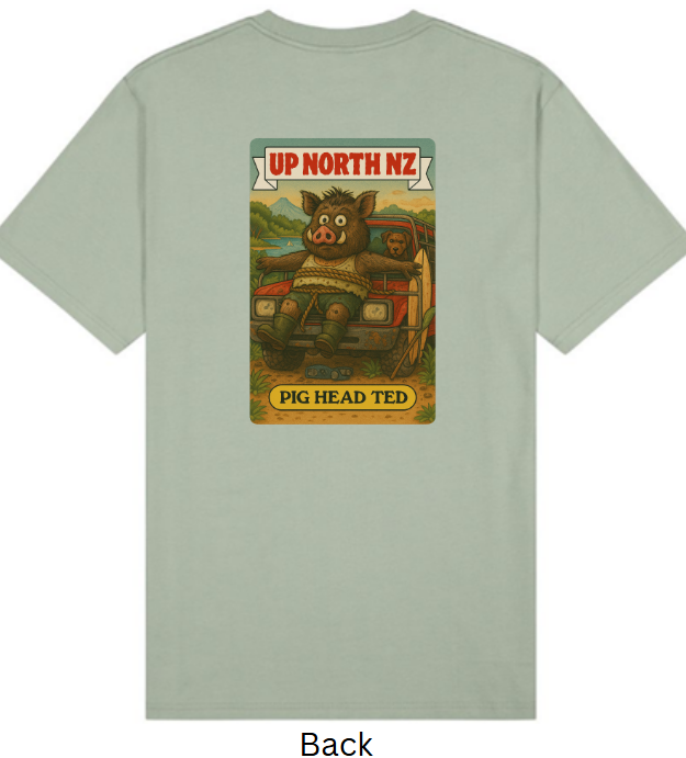 UpNorth Pig Head Ted Tee