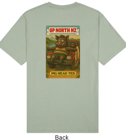 UpNorth Pig Head Ted Tee