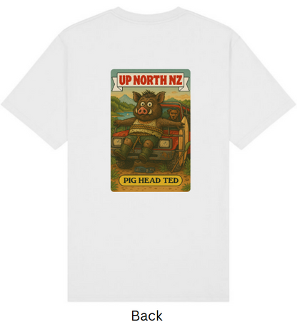 UpNorth Pig Head Ted Tee