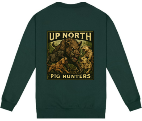 Standard Crew Neck Sweater Pig Hunter