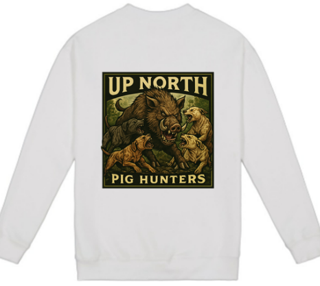 Standard Crew Neck Sweater Pig Hunter
