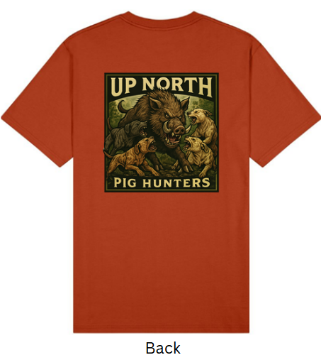Short Sleeve Tee Pig Hunter