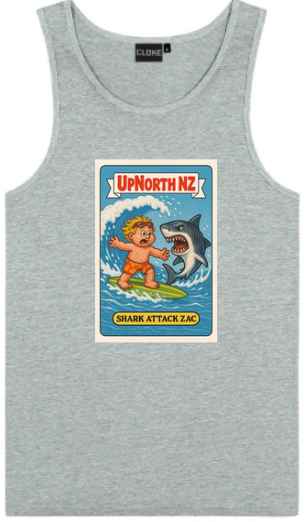 SHARK ATTACK — Up North NZ Apparel