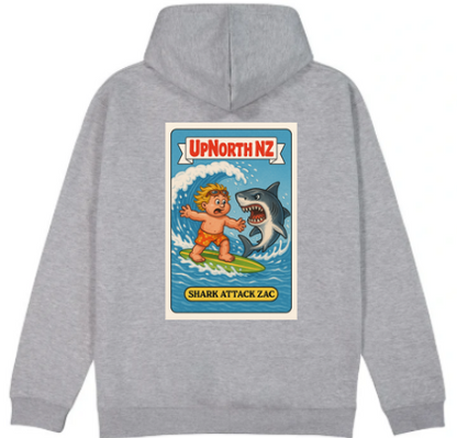 SHARK ATTACK — Up North NZ Apparel