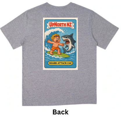 SHARK ATTACK — Up North NZ Apparel